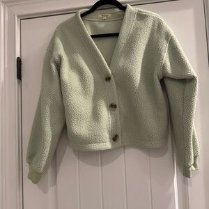 Madewell Sherpa Cardigan